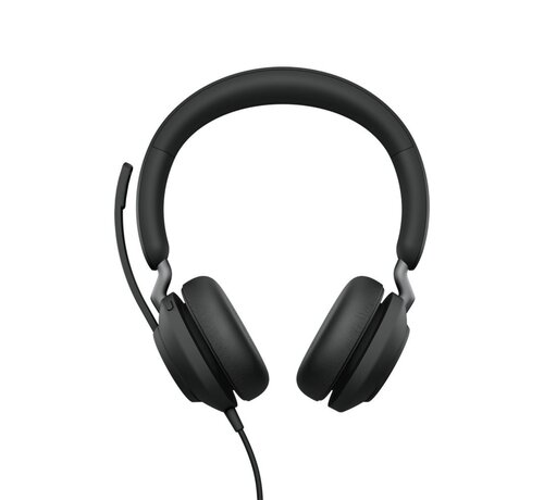 Jabra Evolve2 40SE | Bedrade On-ear headset | USB-A | Zwart