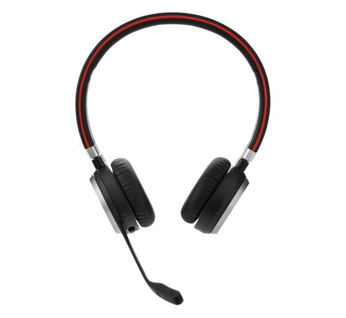 Jabra Evolve 65 | Draadloze On-Ear Stereo Headset | Bluetooth | Oplaadstation | Zwart