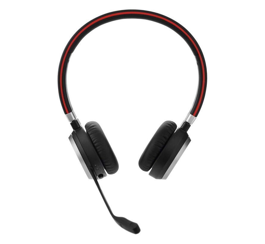Evolve 65 | Draadloze On-Ear Stereo Headset | Bluetooth | Oplaadstation | Zwart