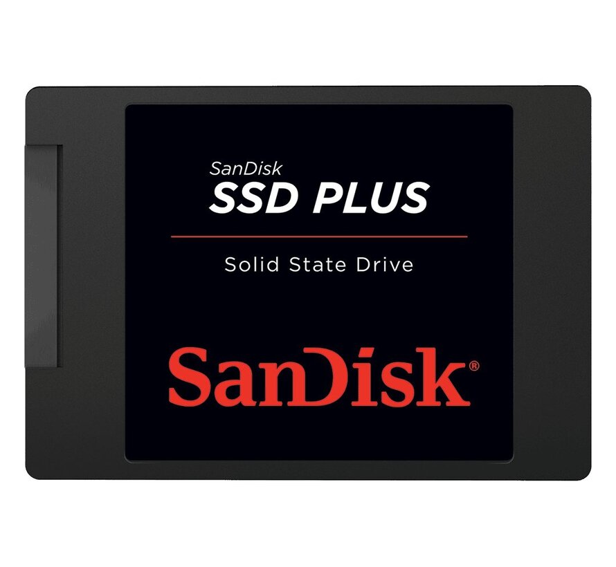 SanDisk Plus | 480GB SATA SSD | 2.5'' | 535MB/s Lezen | 445MB/s Schrijven
