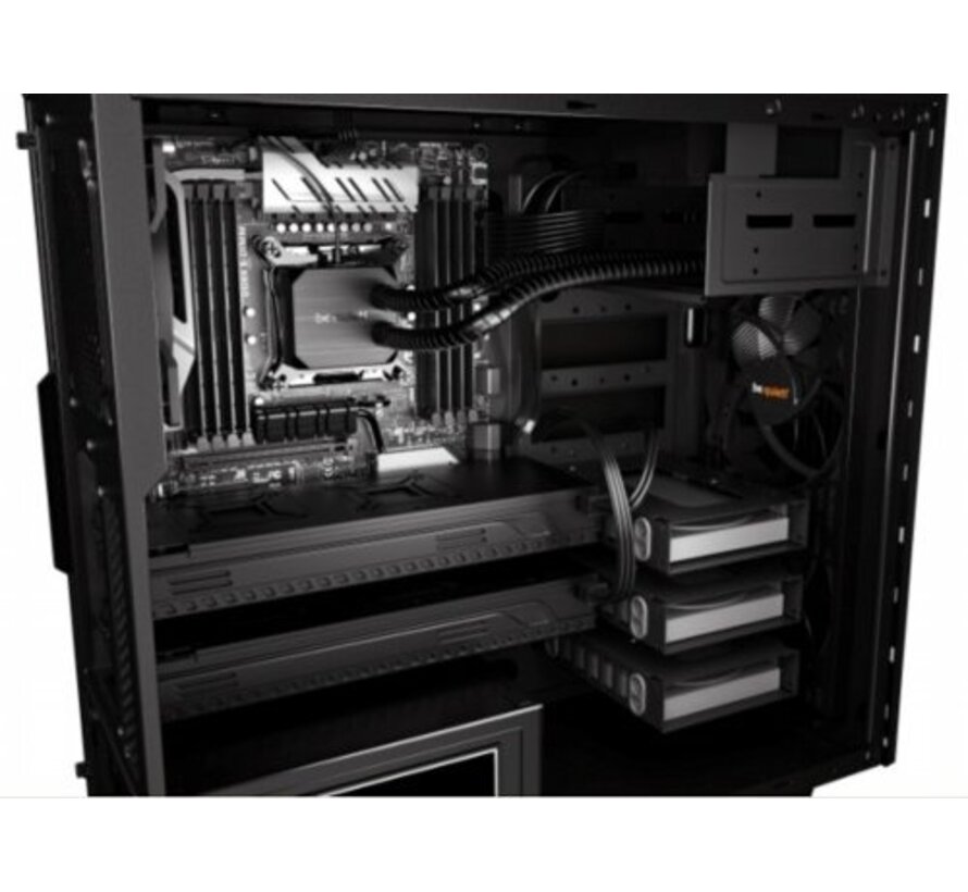Pure Base 600 | Midi Tower Case | Zilver/Zwart
