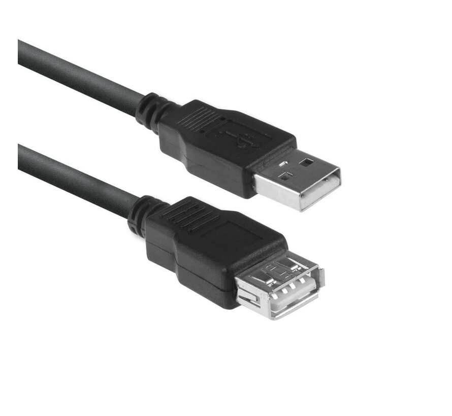 AC3040 USB-kabel 1,8 m USB 2.0 USB A Zwart