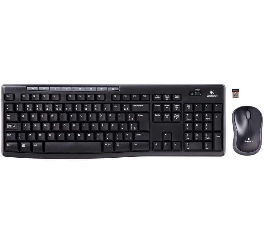 MK270 | Draadloze Muis en Toetsenbordcombo | QWERTY