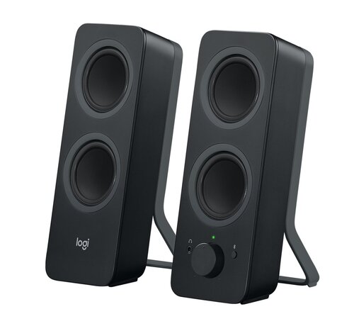 Logitech Z207 | 2.0 Bluetooth Luidsprekerset | 5W RMS | Draadloze Overgang | Zwart