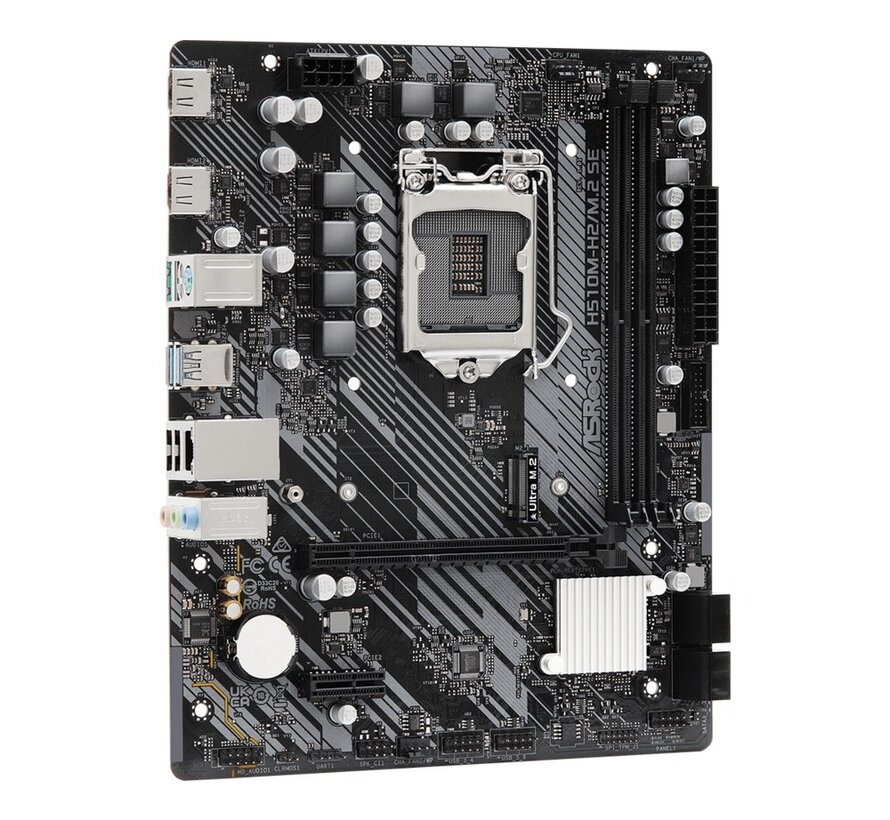 H510M-H2/M.2 SE | Socket LGA 1200 | Intel H470 | 2xDDR4 | Micro-ATX | Moederbord
