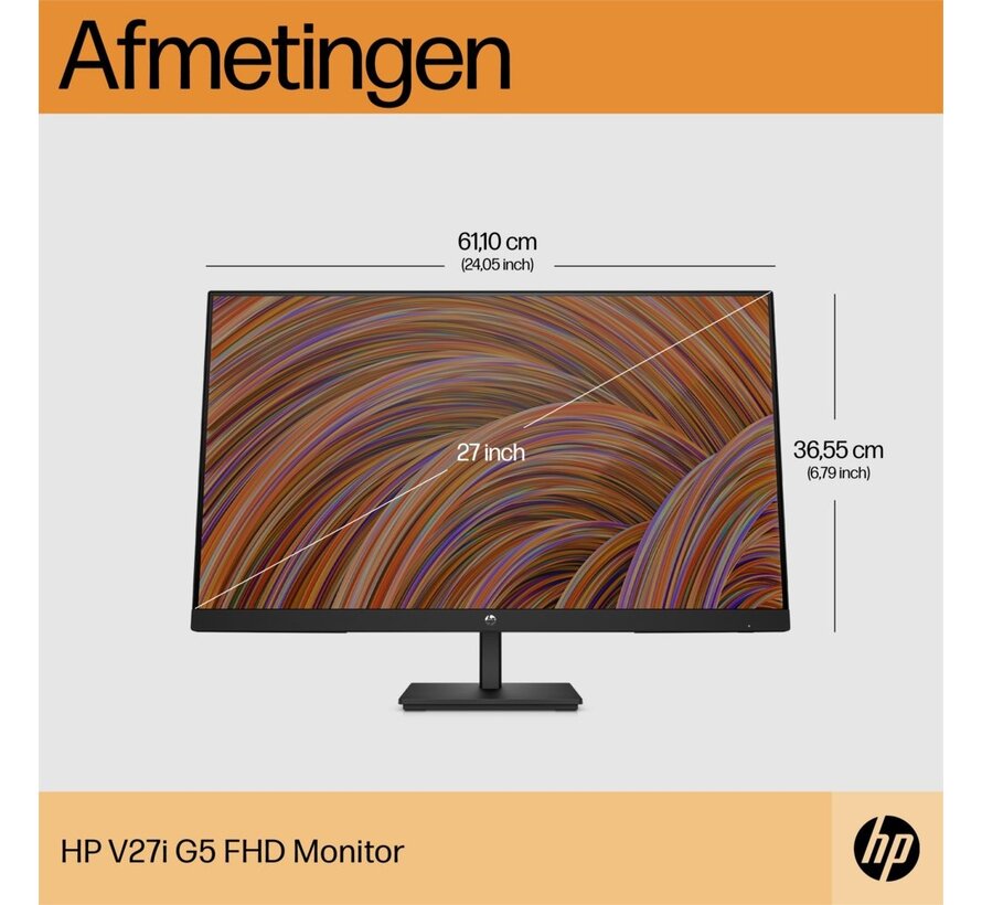 HP V27i G5 27" | 1920x1080 IPS | 75Hz | Monitor