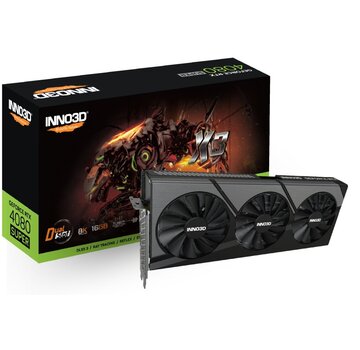 Inno3D GeForce RTX 4080 SUPER X3 | 16GB GDDR6X VRAM | Videokaart | GPU | Nvidia