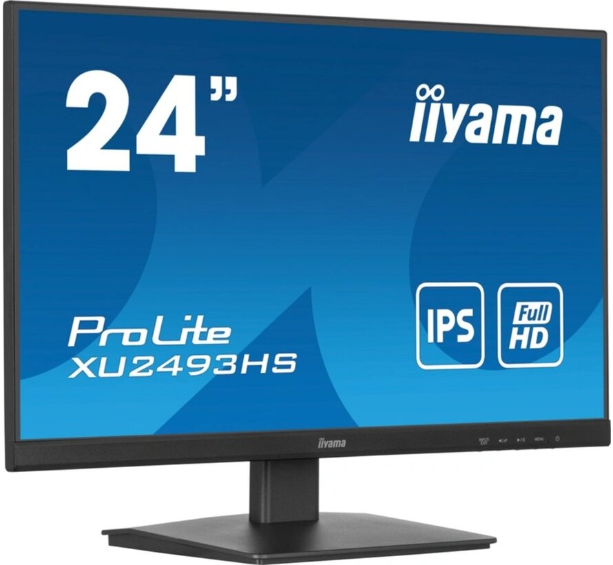 MON  24inch Full-HD LED Zwart XU2493HS-B6 monitor