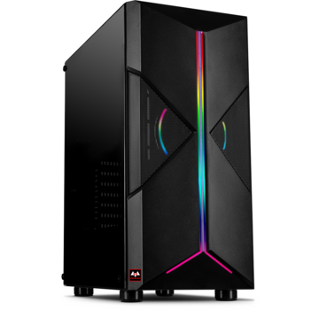 Pcman  Pcman Game Pc Fusion - AMD Ryzen 5 4500 - Nvidia GTX 1050 Ti - 8 GB geheugen - 240 GB SSD - Windows 11 Pro