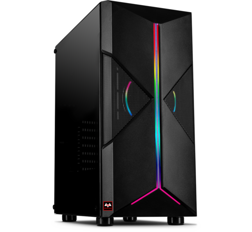 Pcman  Pcman Gravity 5600G - Ryzen 5 - 16 GB geheugen - 240 GB SSD - 500 GB HDD - Windows 11 Pro