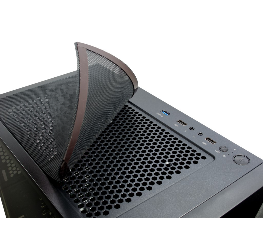 Pcman Game Pc Gravity - AMD Ryzen 5 5500GT - 8 GB - 240 GB SSD + Monitor + Headset + Muis + Toetsenbord met Windows 11 Pro