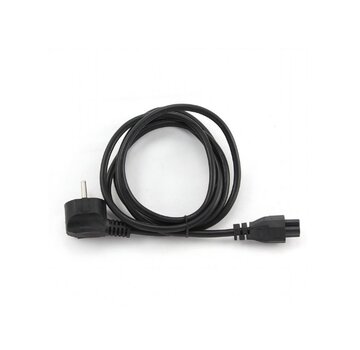 OEM New Kenic 3-Pin Mickey Mouse (C5) EU Powercord | 1.5 m | Zwart
