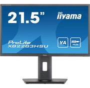 Iiyama iiyama ProLite XB2283HSU-B1 computer monitor 54,6 cm (21.5") 1920 x 1080 Pixels Full HD LED Zwart RENEWED