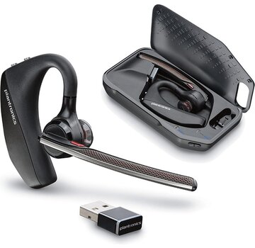 OEM Plantronics Voyager 5200 UC | Draadloze Mono On-Ear Headset | Bluetooth | Zwart