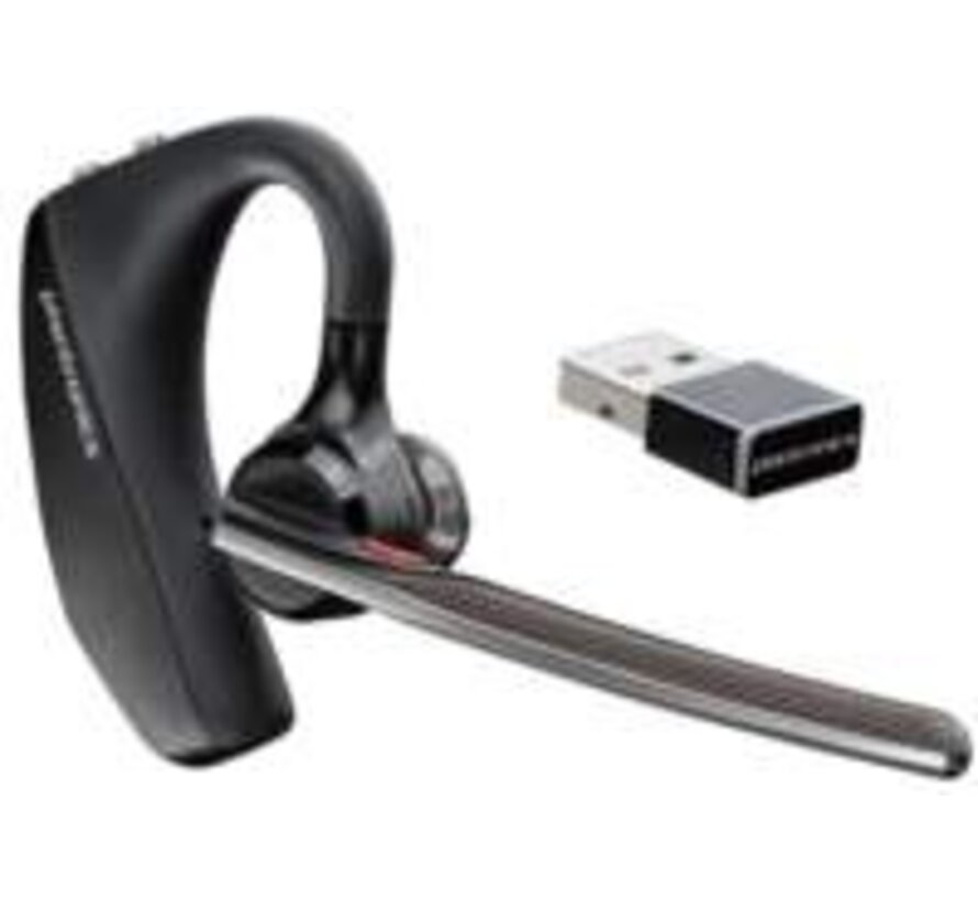 Plantronics Voyager 5200 UC | Draadloze Mono On-Ear Headset | Bluetooth | Zwart