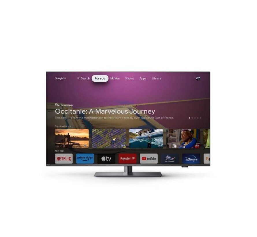 The One 43PUS8848-12 | 43'' Ultra HD 4K | LED Ambilight Smart TV | Wifi | Google TV | Local Dimming | Dolby Vision | 120Hz (refurbished)
