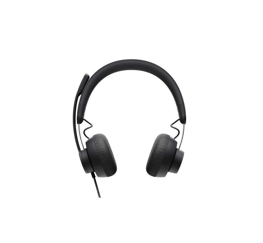 Zone | Bedrade On-ear Headset | USB-C & USB-A | Grafiet