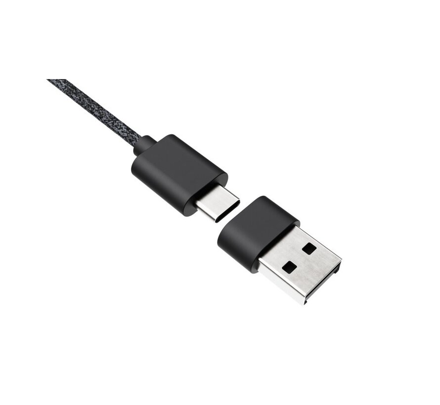 Zone | Bedrade On-ear Headset | USB-C & USB-A | Grafiet
