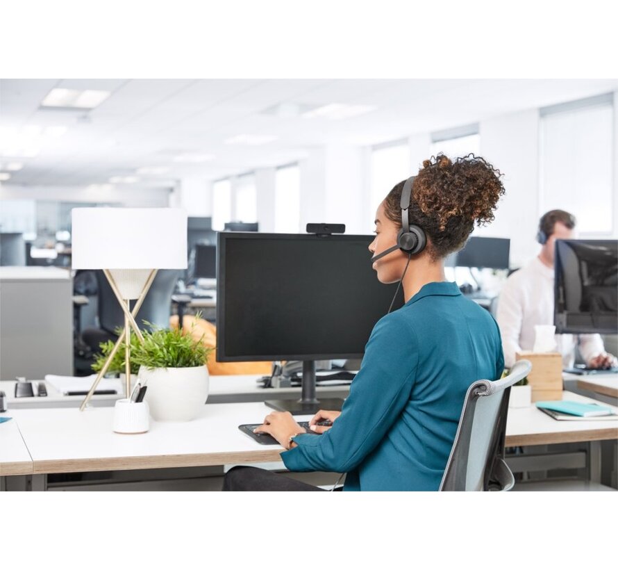 Zone | Bedrade On-ear Headset | USB-C & USB-A | Grafiet