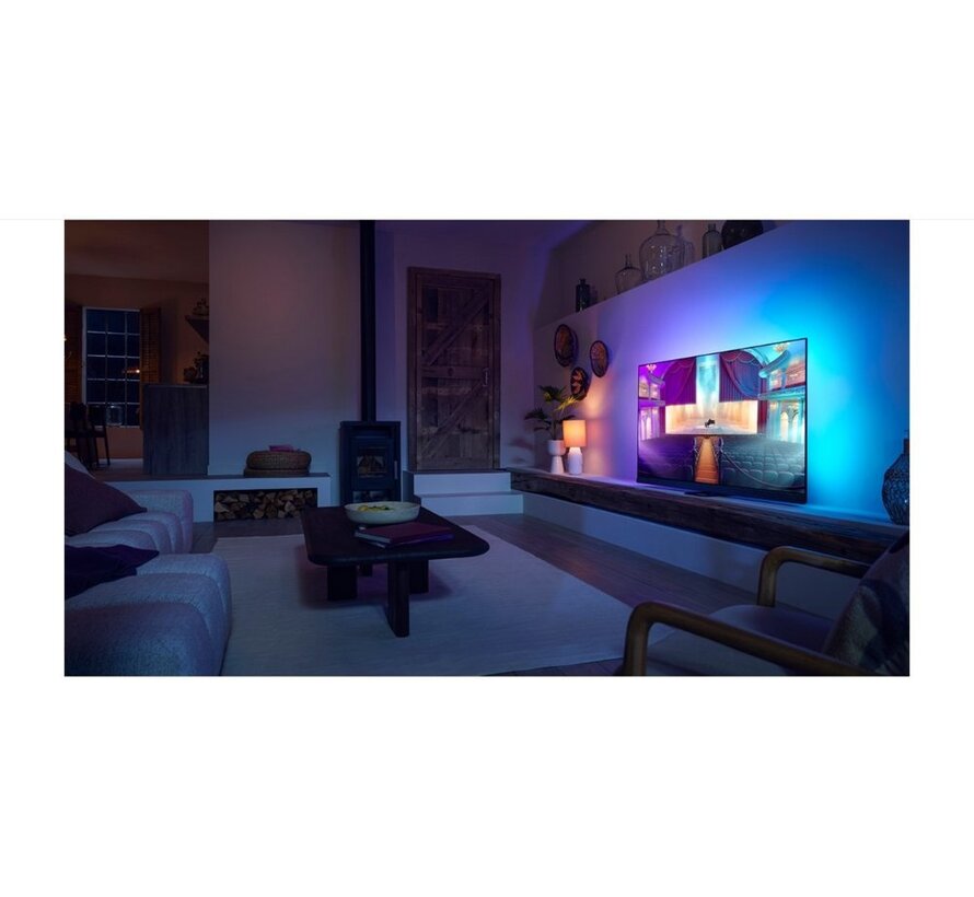 65OLED908/12 | 65'' Ultra HD 4K | OLED Ambilight Smart TV | Wifi | Google TV | Dolby Vision | 100Hz (refurbished)