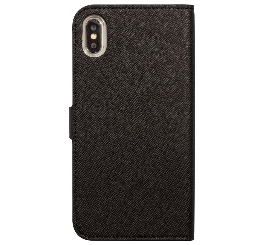 Saffiano Wallet Case | Apple iPhone XS Max | Black