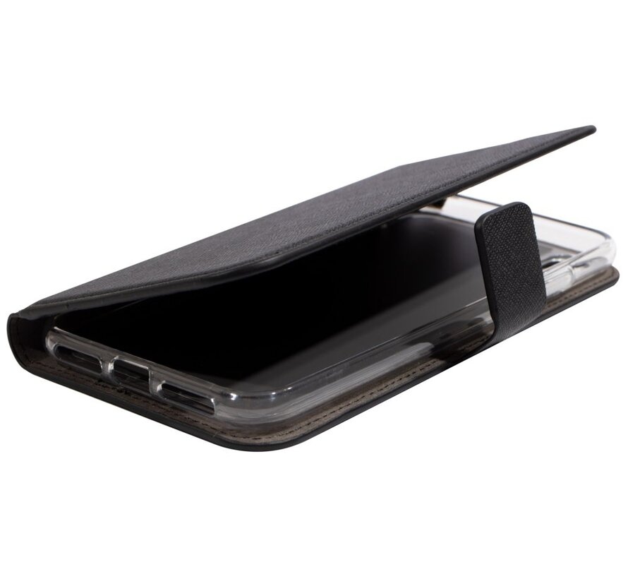 Saffiano Wallet Case | Apple iPhone XS Max | Black
