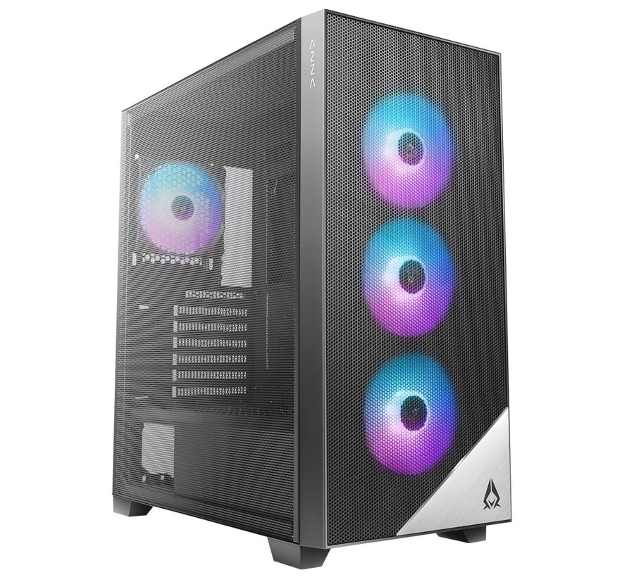 Aero 480 RGB | Midi Tower Case | Zwart