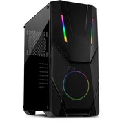 Inter-Tech IT-3303 Hornet RGB | Midi Tower Case | Zwart