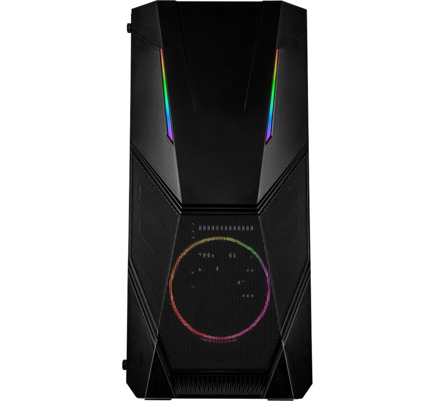 IT-3303 Hornet RGB | Midi Tower Case | Zwart