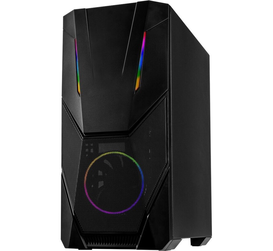 IT-3303 Hornet RGB | Midi Tower Case | Zwart