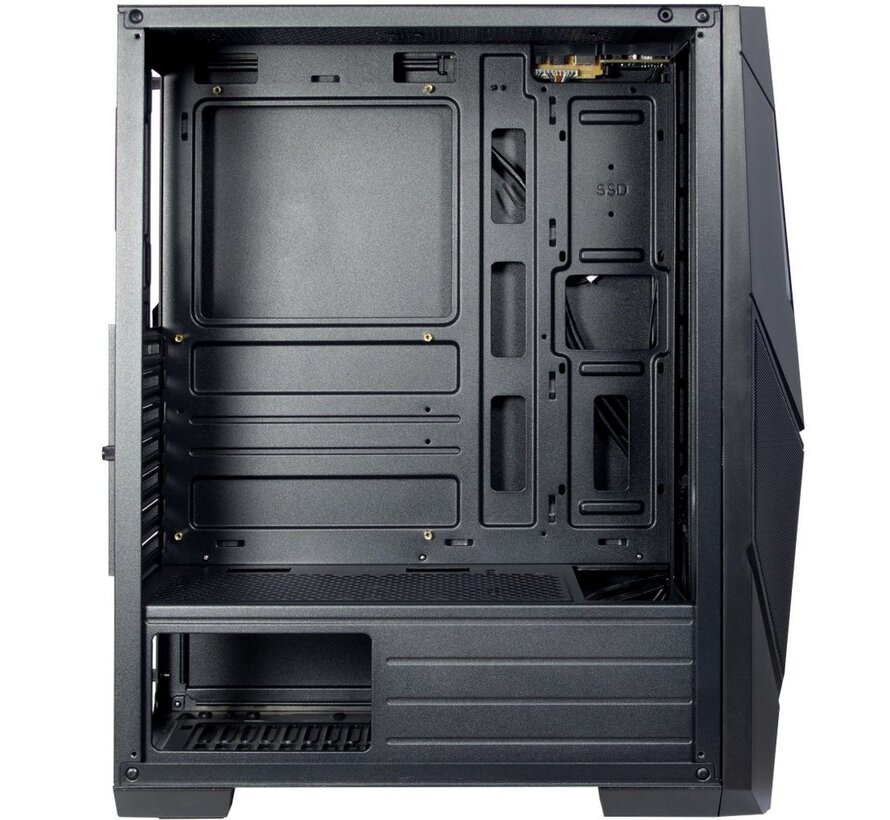 IT-3303 Hornet RGB | Midi Tower Case | Zwart