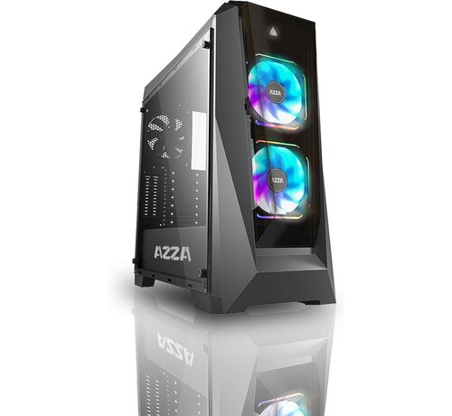 Azza Chroma 410B | Midi Tower Case | Zwart