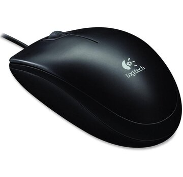 Logitech B100 | Ambidextrous Bedrade Muis | USB-A | 800 DPI | Zwart