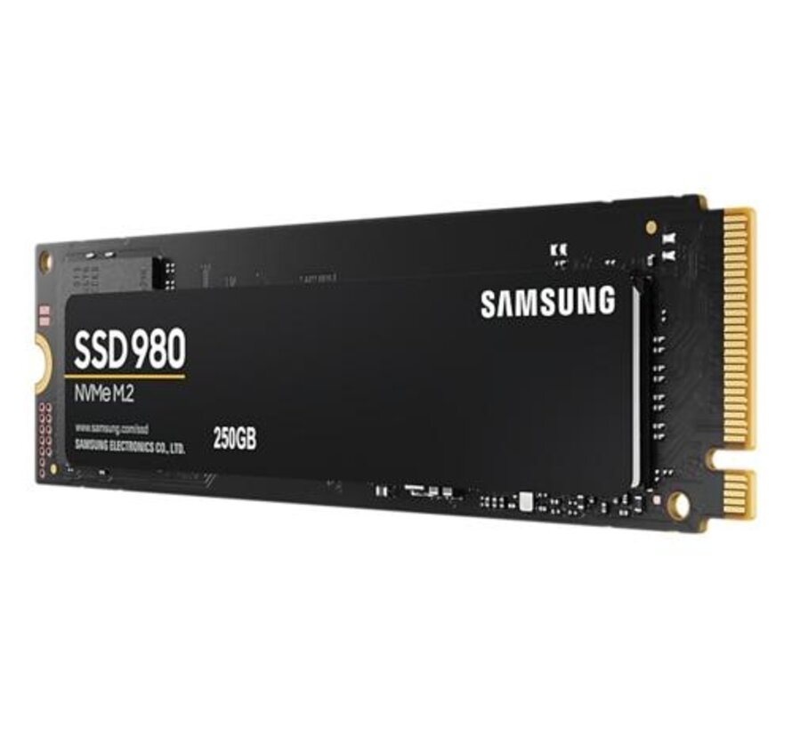 980 | 250GB NVMe SSD | M.2 | Gen3 | 2.900MB/s Lezen | 1.300MB/s Schrijven