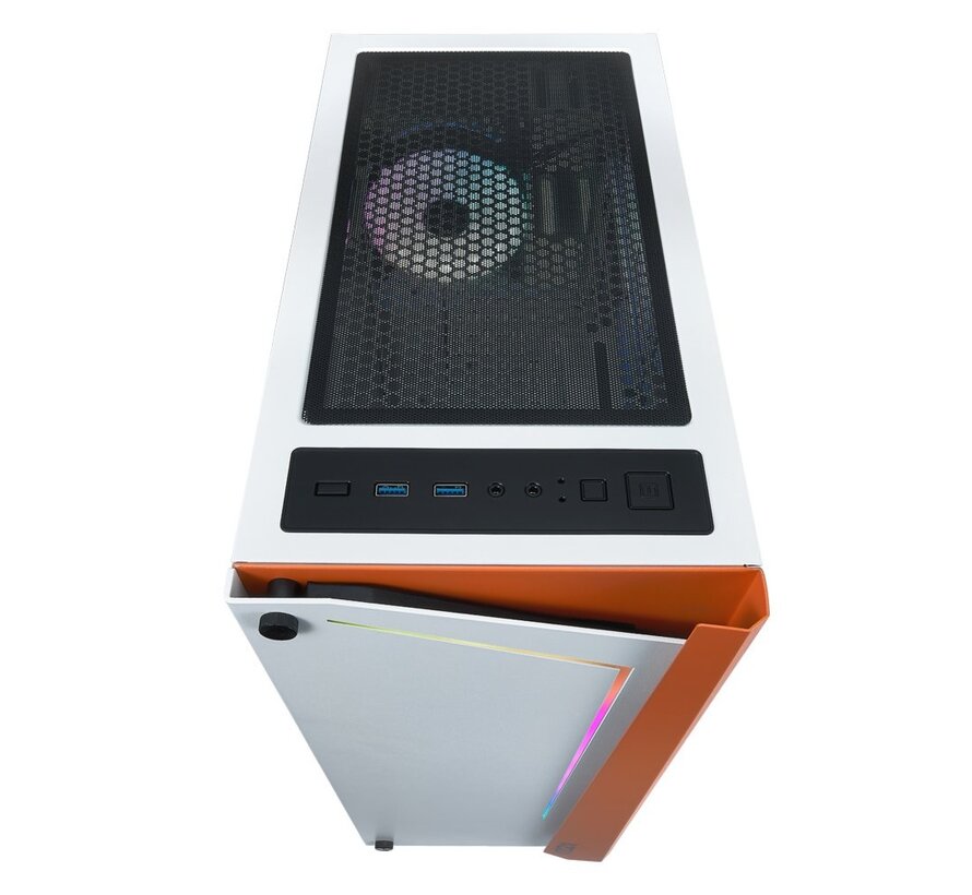 Apollo 430 RGB | Midi Tower Case | Wit