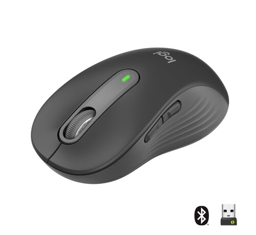 Logitech Signature M650 Draadloze Muis + BT - Grafiet