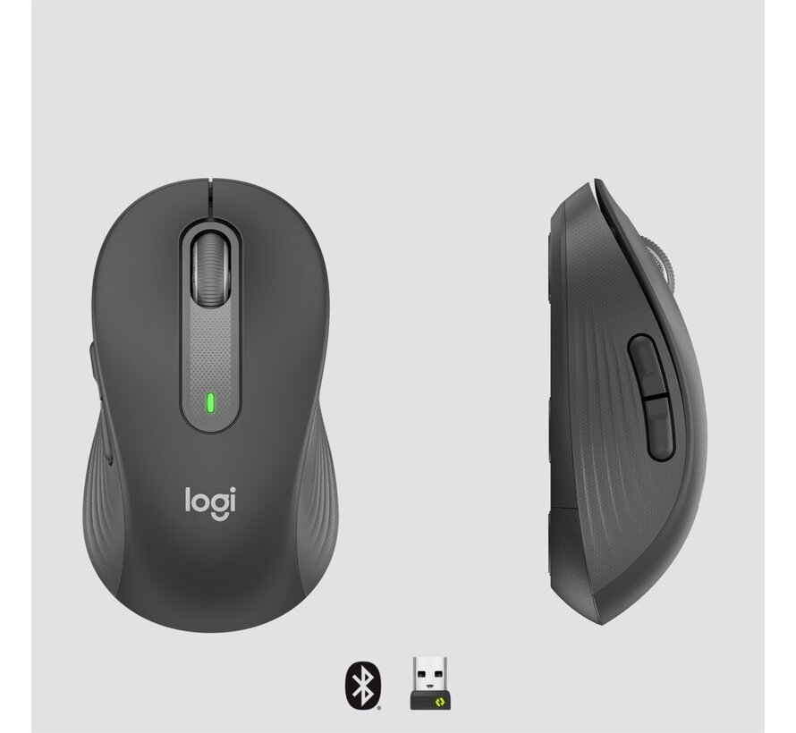 Signature M650 Draadloze Muis + BT - Grafiet