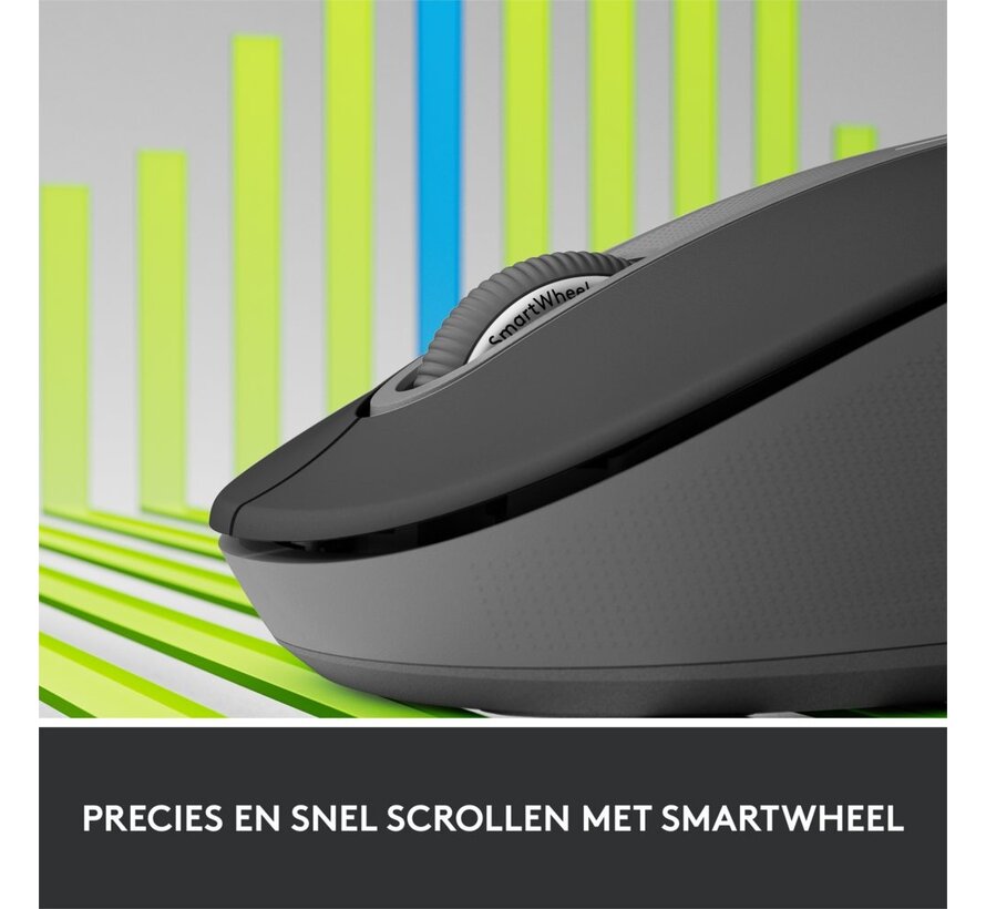 Signature M650 Draadloze Muis + BT - Grafiet