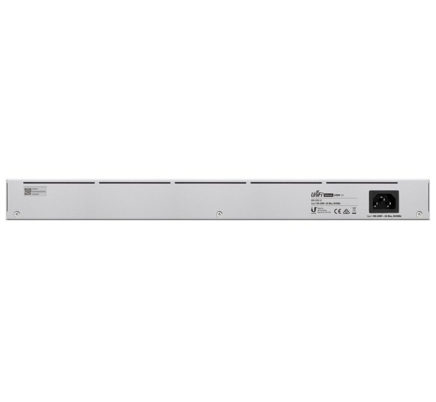 UniFi USW-24 Managed L2 Gigabit Ethernet Switch | 24-Poorts