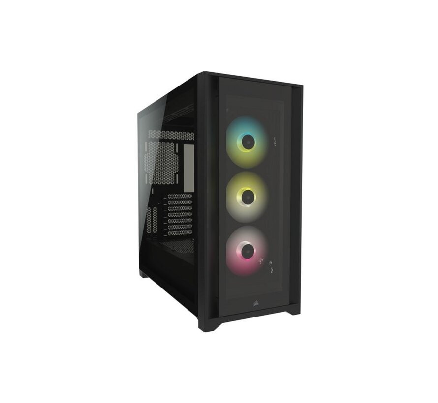 iCUE 5000X RGB | Midi Tower Case | Zwart