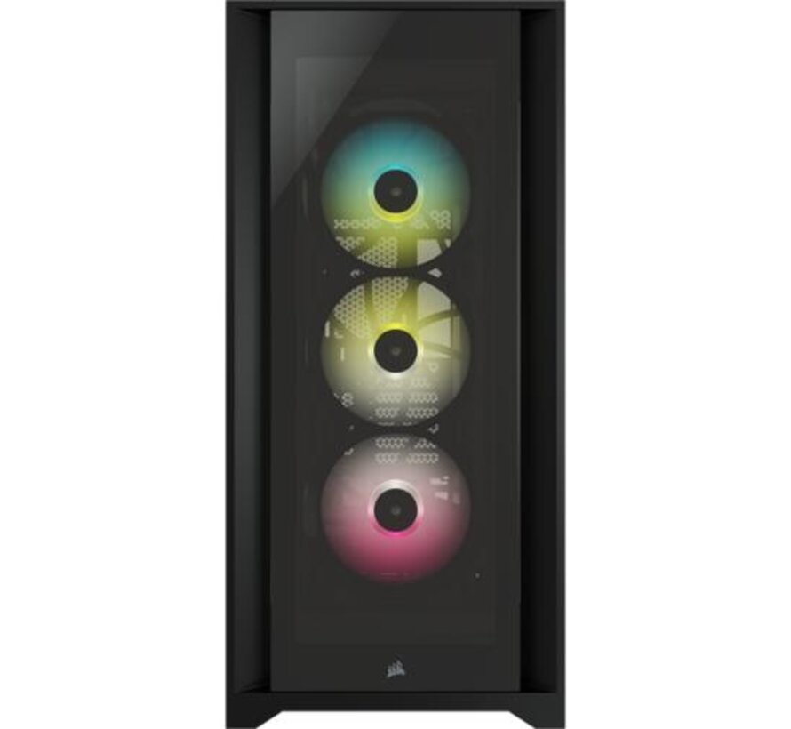 iCUE 5000X RGB | Midi Tower Case | Zwart