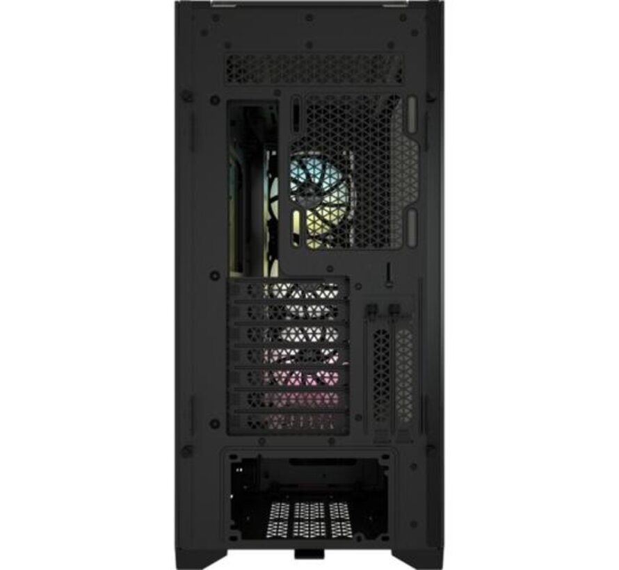 iCUE 5000X RGB | Midi Tower Case | Zwart