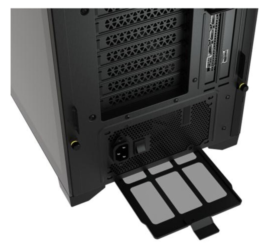 iCUE 5000X RGB | Midi Tower Case | Zwart