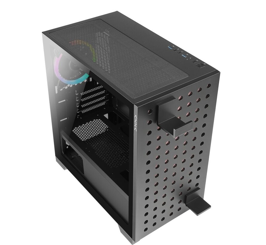 Elise RGB | Micro Tower | Zwart