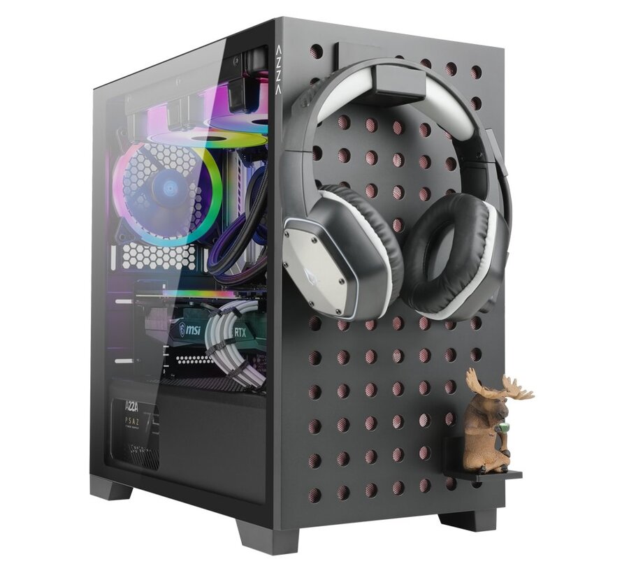 Elise RGB | Micro Tower | Zwart