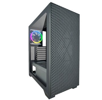 Azza Hive 450 RGB | Midi Tower Case | Zwart