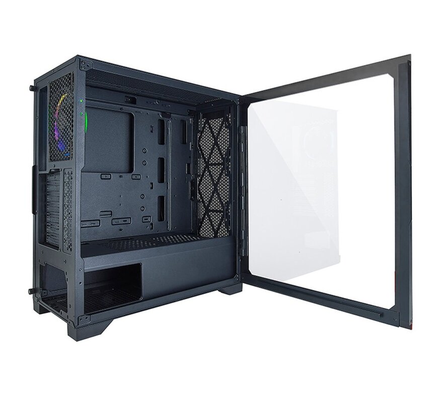 Hive 450 RGB | Midi Tower Case | Zwart