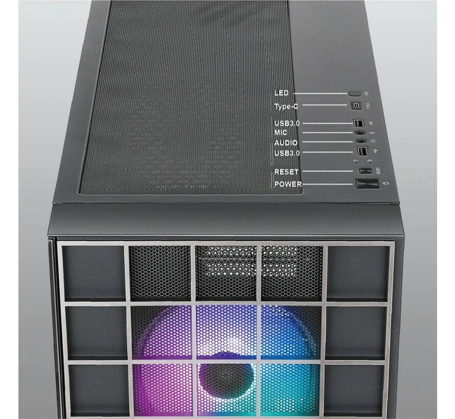 Neo 500 | Midi Tower Case | Zwart