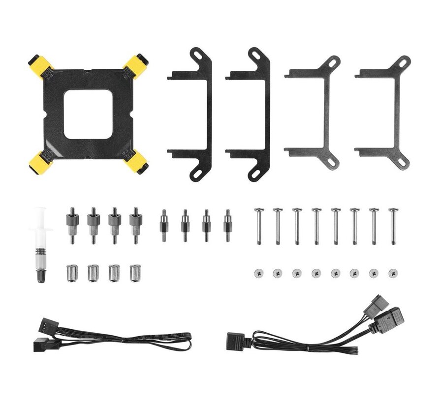 AZZA Pyramid 240mm ARGB PWM | All-in-One CPU Waterkoeler