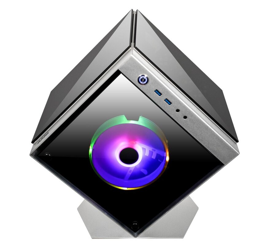 Cube Case Mini 805 | Zilver